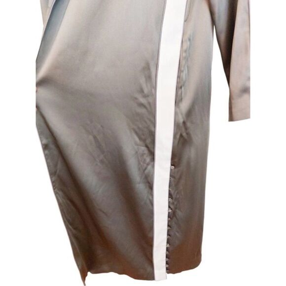 JONATHAN SIMKHAI Varsity Duster Robe - Picture 4 of 9